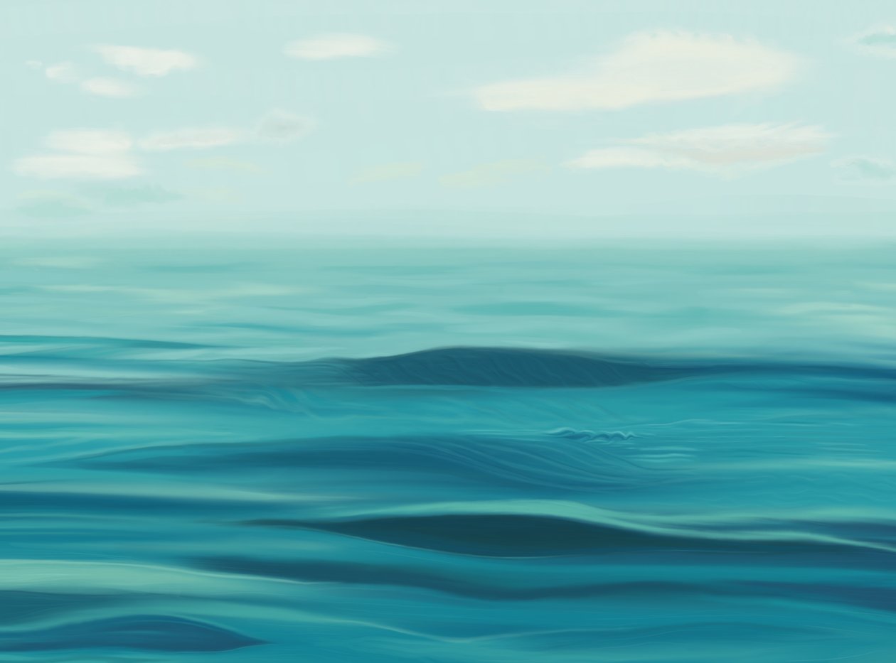 Sea, Sky and Haze by Evan Sklar