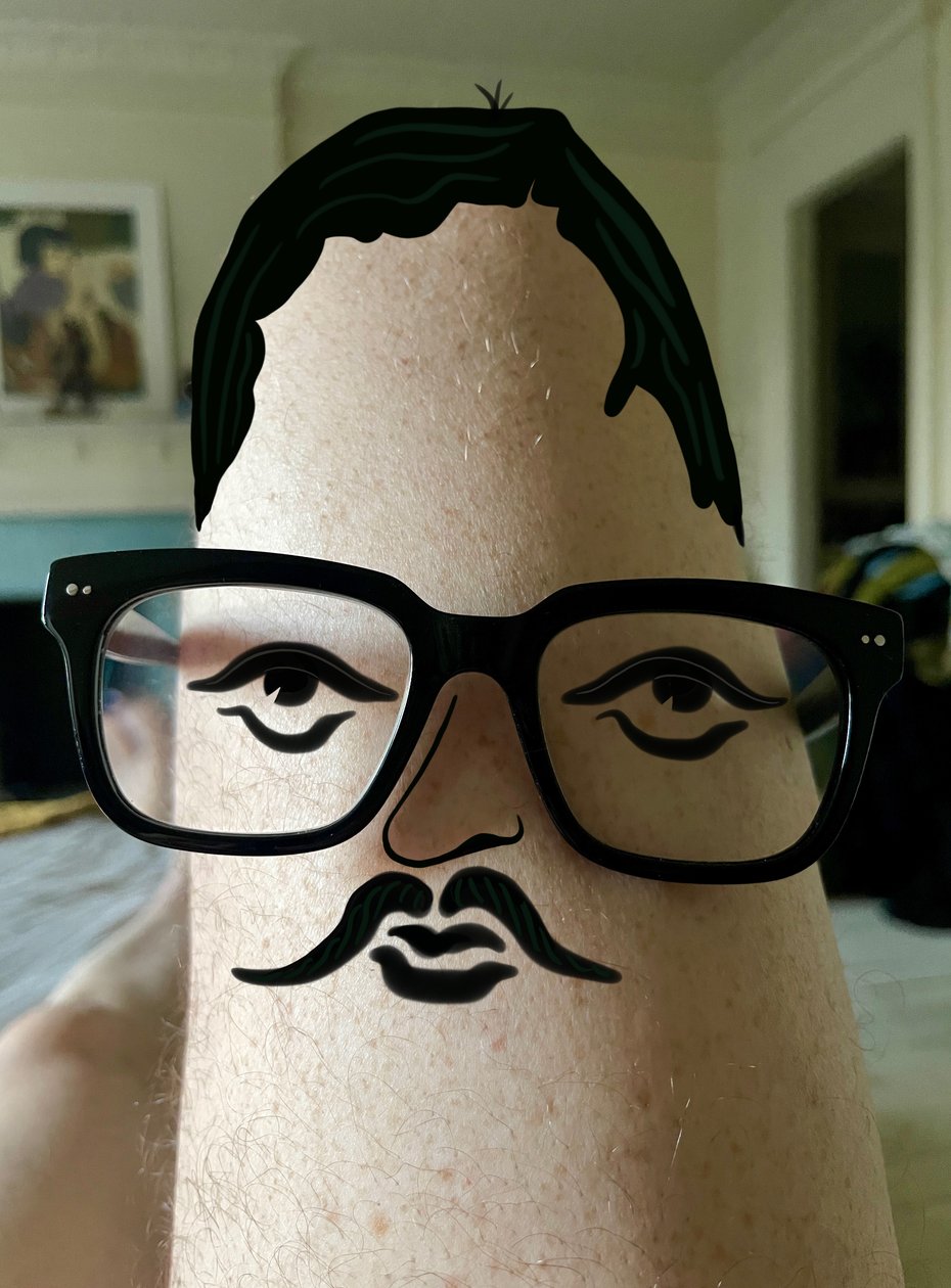 Thigh Guy by Evan Sklar