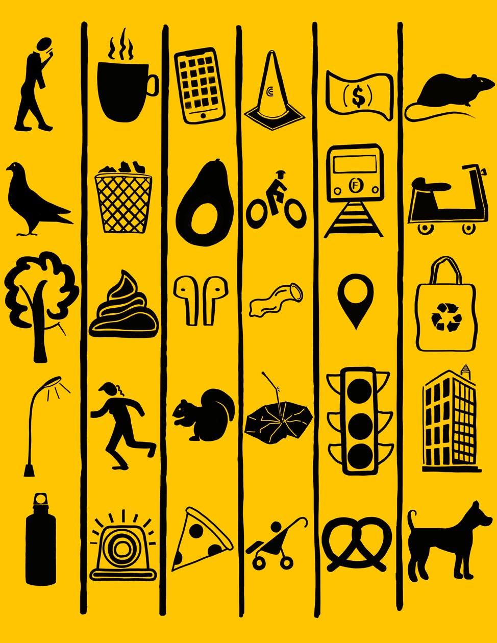 Urban Hieroglyphics, Brooklyn by Evan Sklar