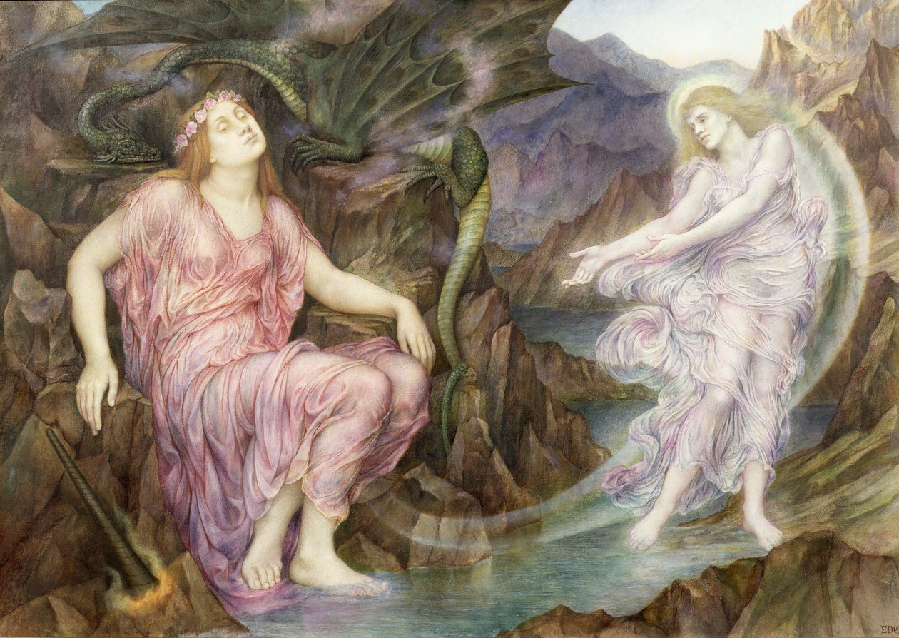 The Passing of the Soul at Death by Evelyn De Morgan