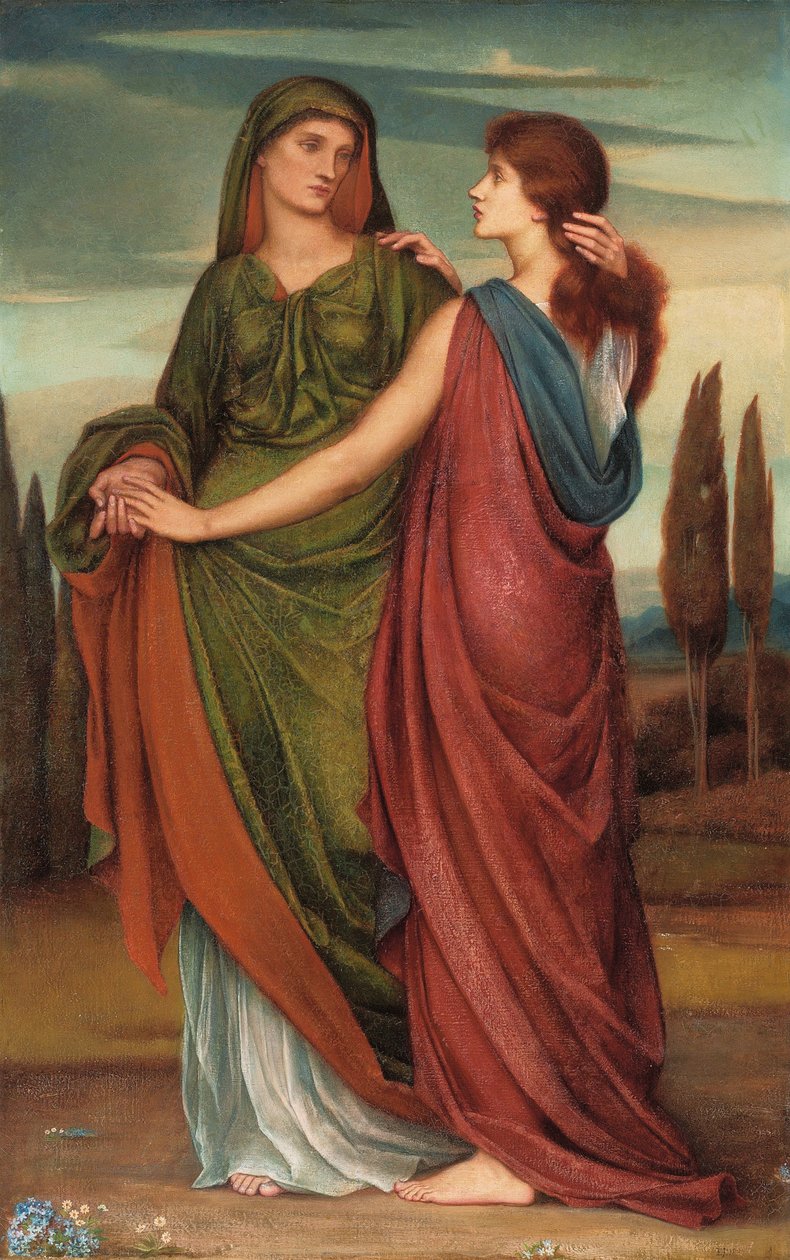 Naomi and Ruth by Evelyn De Morgan