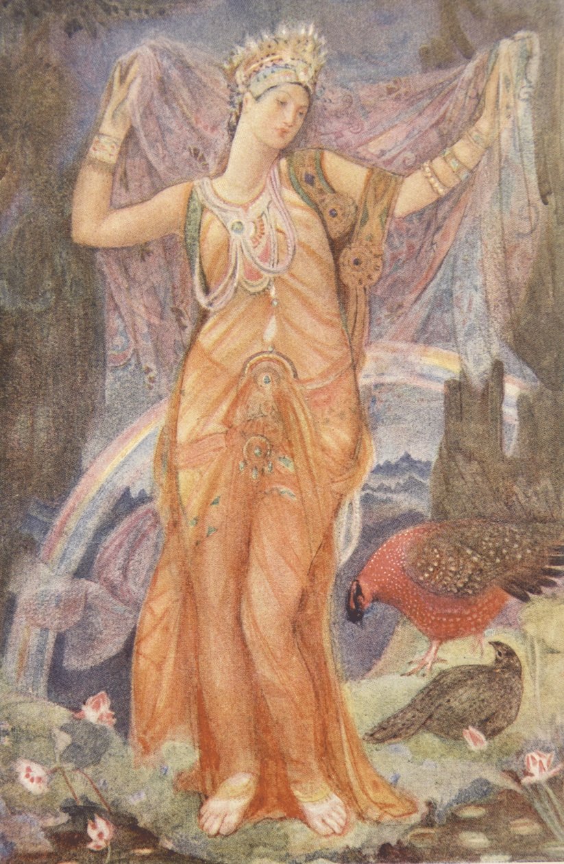 The Mother Goddess Ishtar, illustration from 