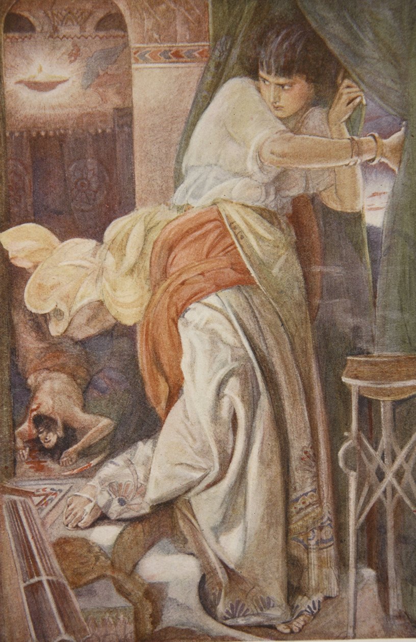 The Murder of Setapo, illustration from 