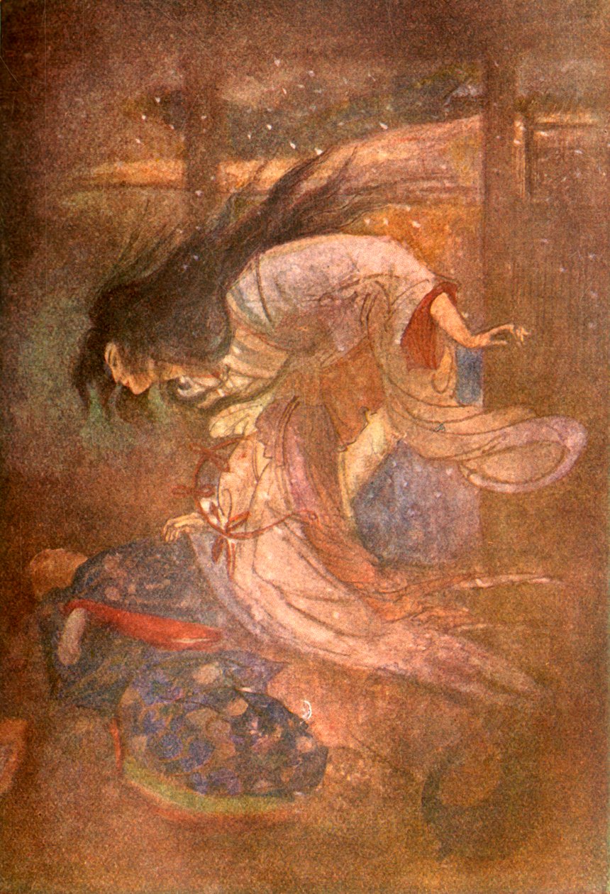 Yuki-Onna, the Lady of the Snow, 1912 by Evelyn Paul