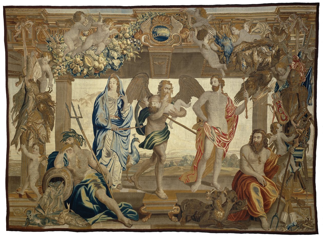 The Four Elements and Time by Everaert Leyniers