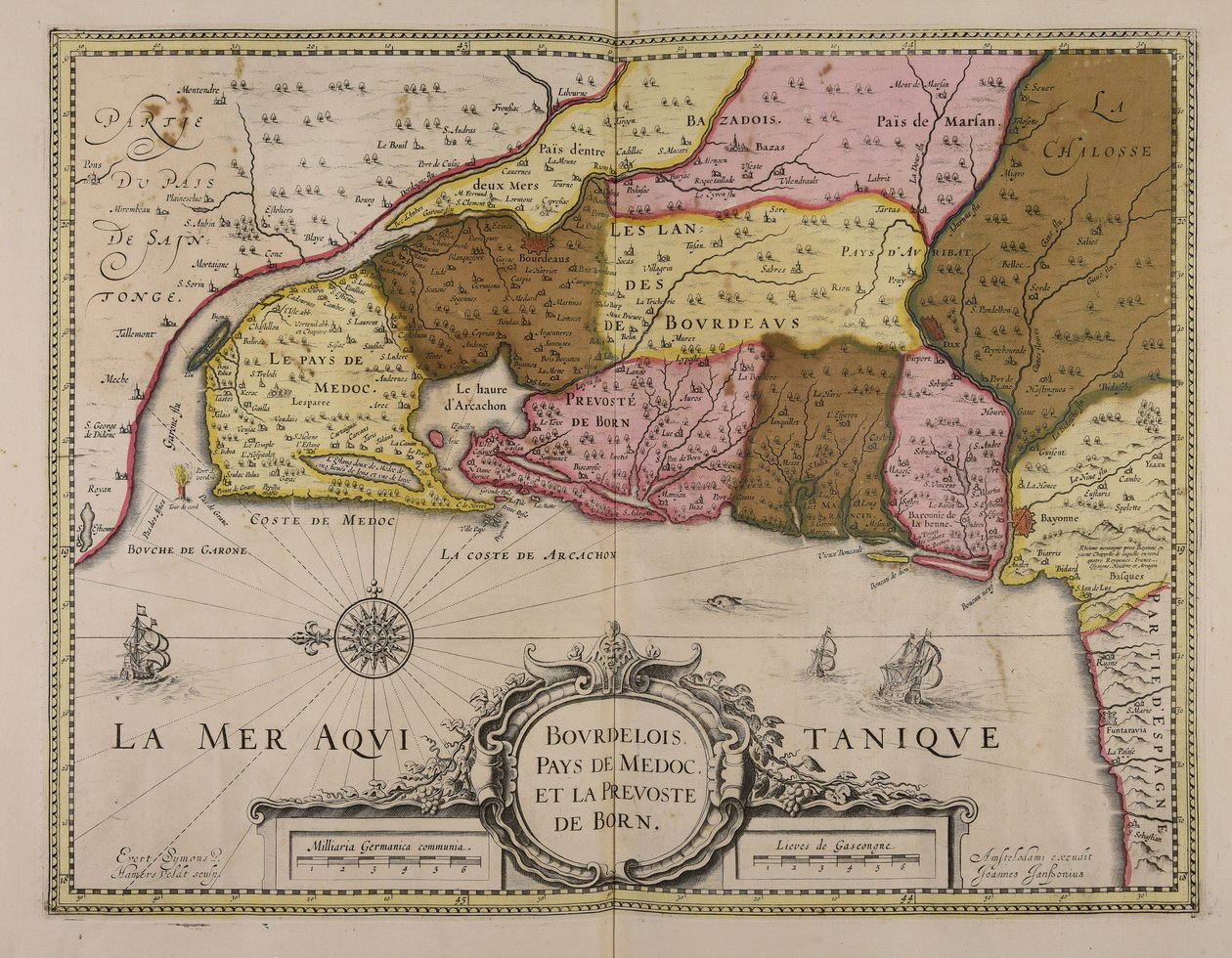 Bourdelois, Land of Medoc and the Provost of Born by Everard Symonsz van Hamersveldt
