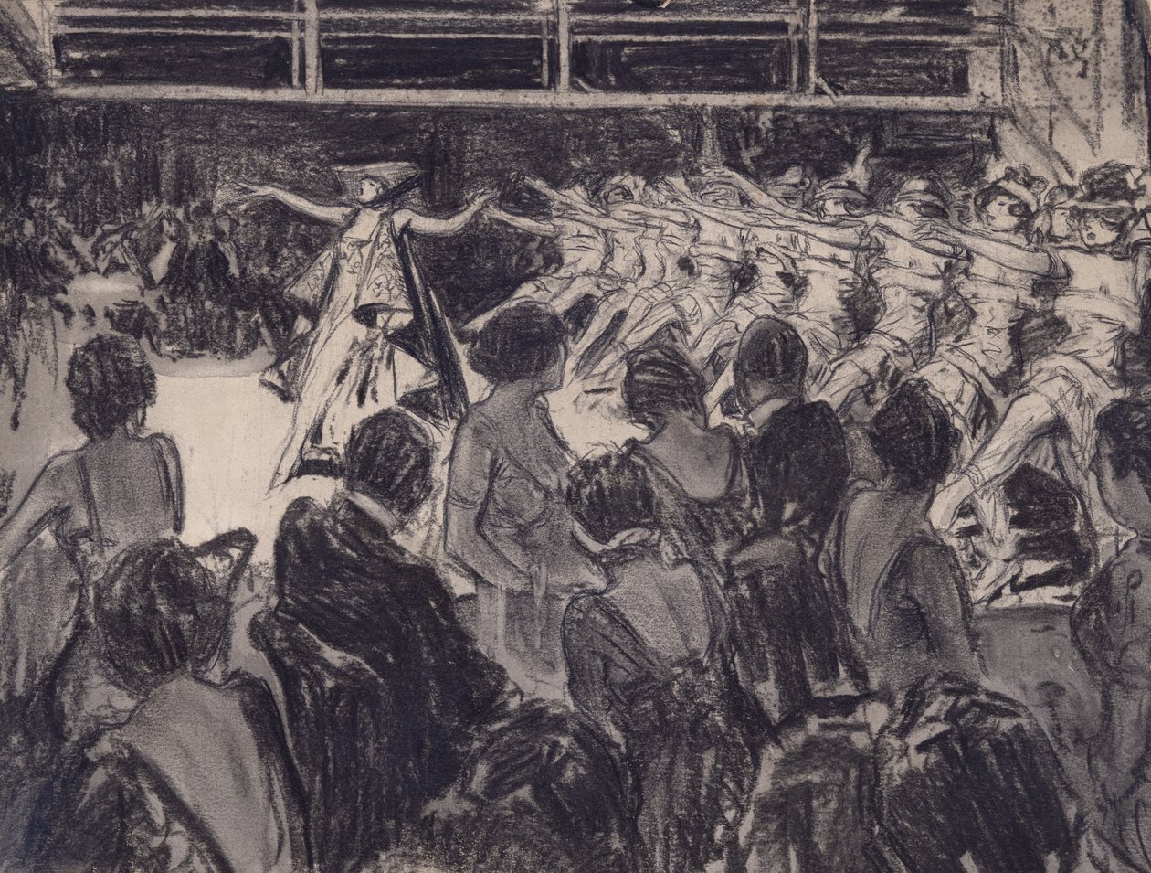 Cabaret Scene by Everett Shinn