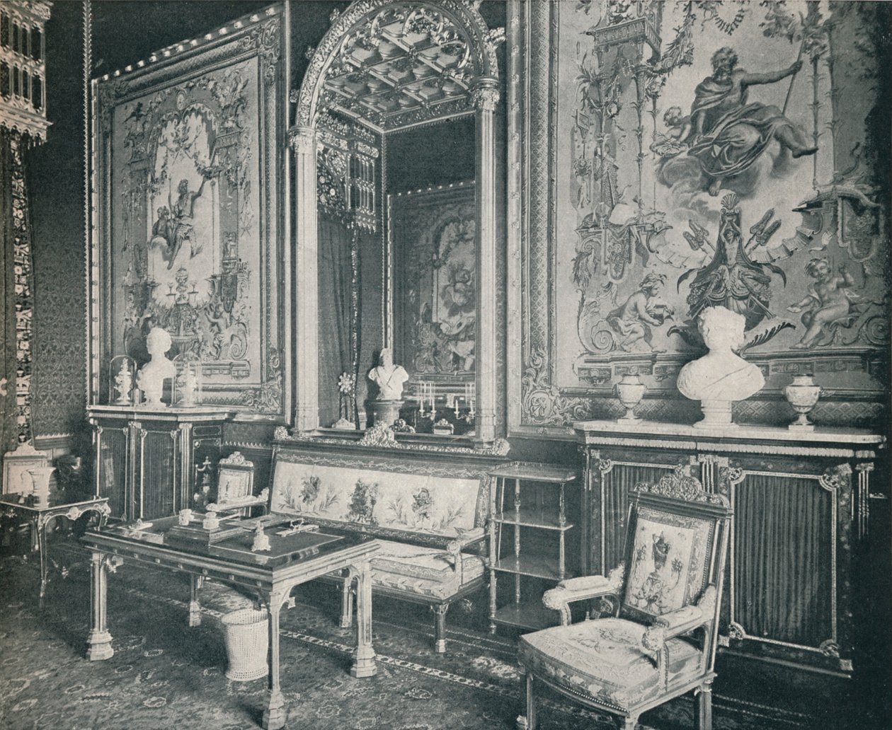 The Tapestry Room in Windsor Castle by Eyre and Spottiswoode