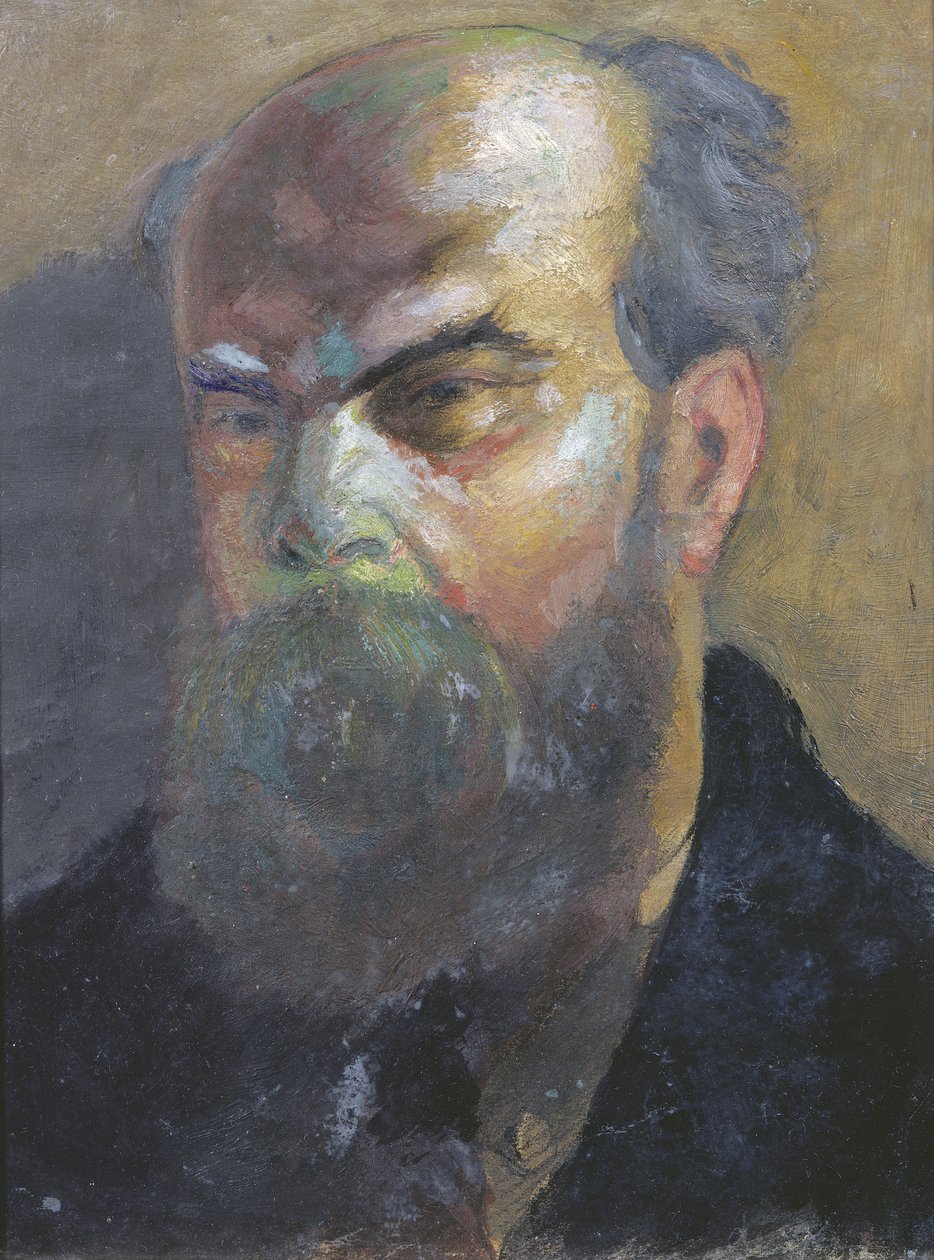 Portrait of Paul Verlaine by F.A. Cazals