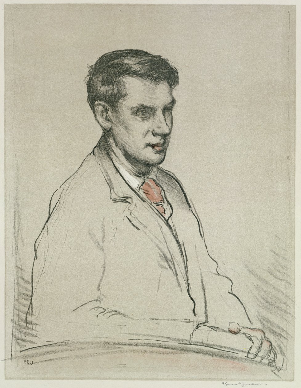 Portrait of Alfred Orage by F. Ernest Jackson