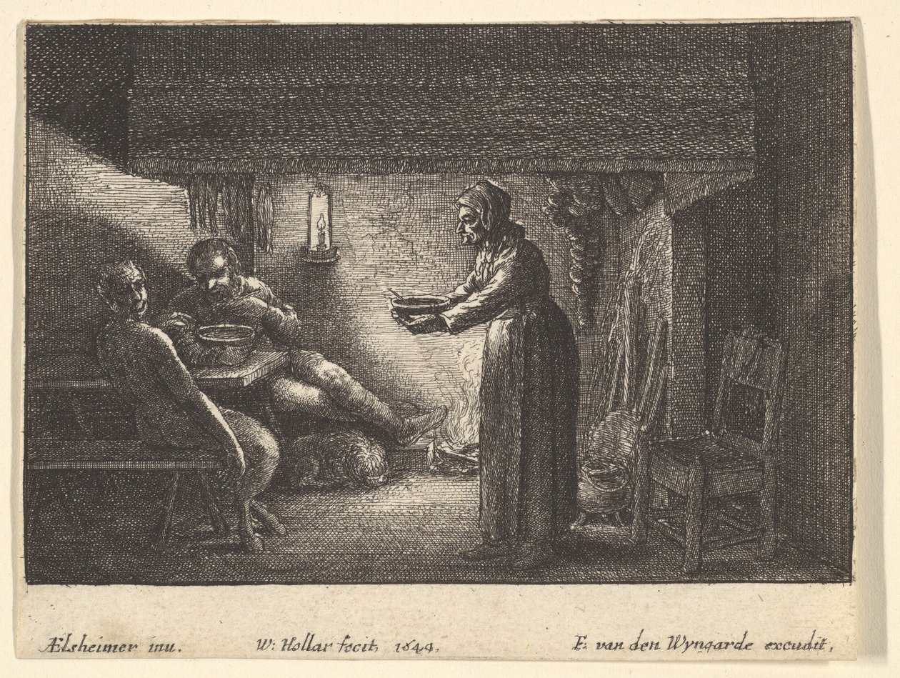 The Satyr and the Peasant by F van den Wyngarde