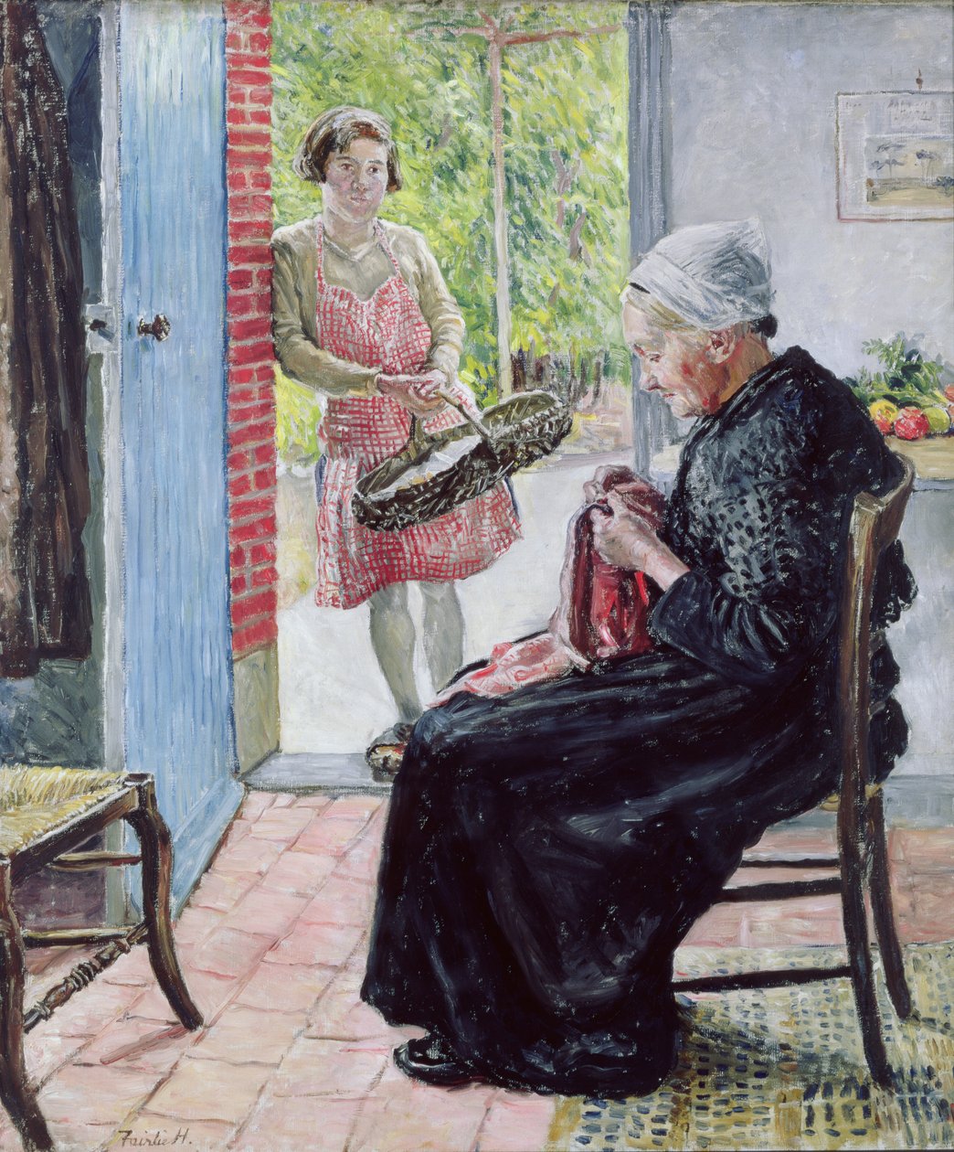 At the Thatched Cottage, 1921 by Fairlie Harmar