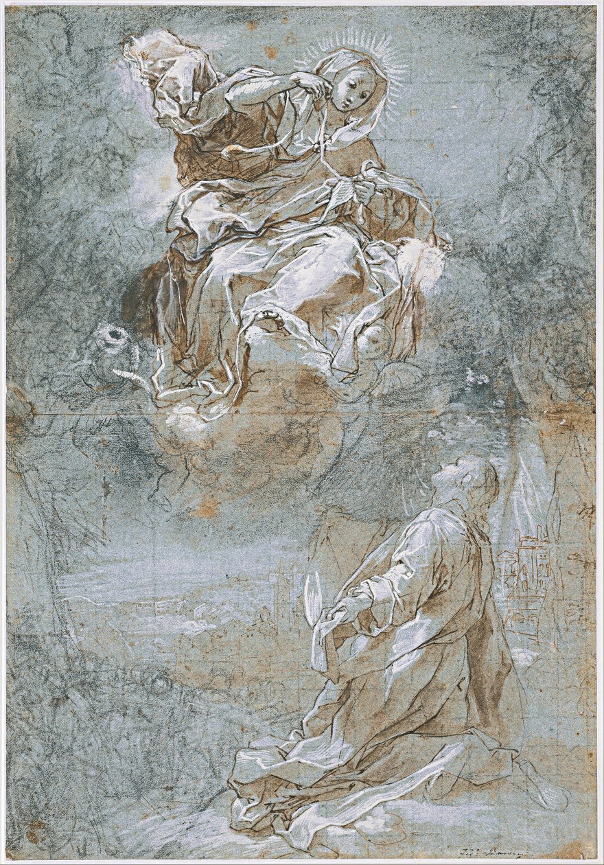 The Miracle of the Sacred Belt by Federico Barocci