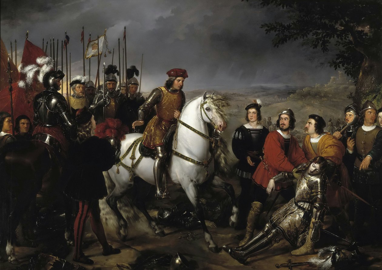 Gonzalo Fernández de Córdoba at the Battle of Cerignola by Federico de Madrazo y Kuntz