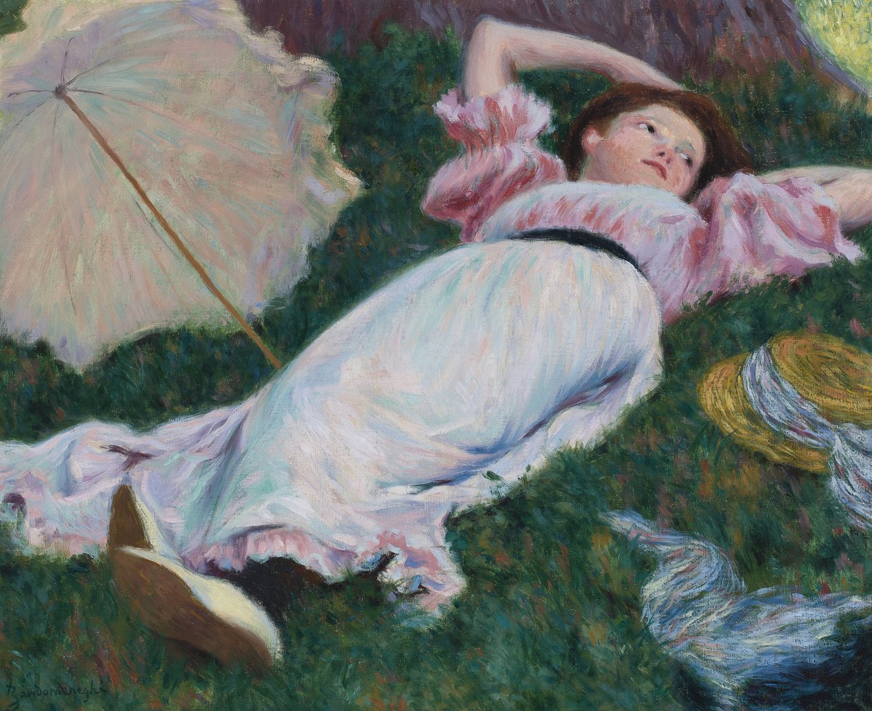 Reclining Woman by Federigo Zandomeneghi