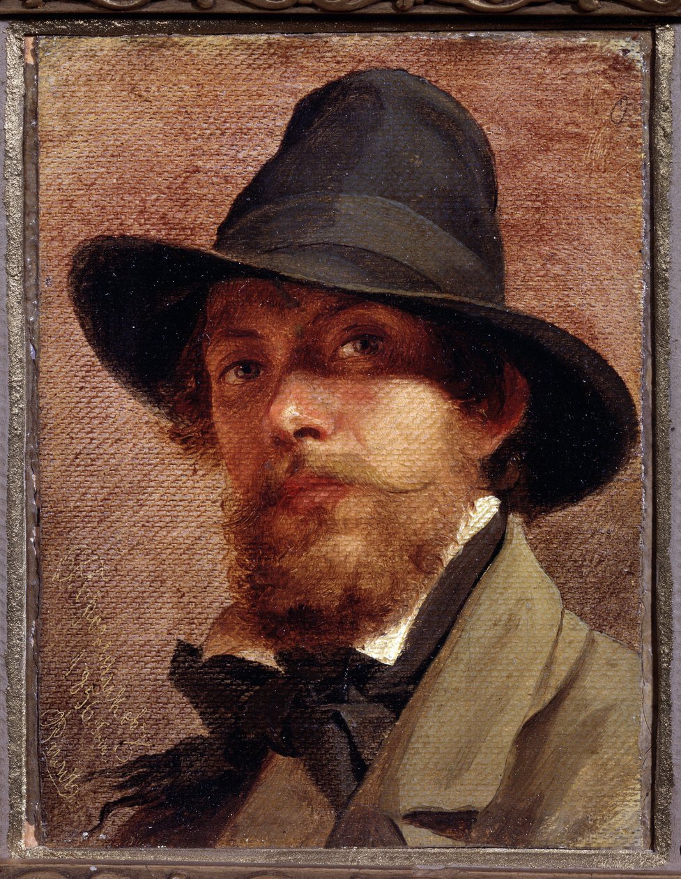 Self-portrait by Fedor Andreevich Bronnikov
