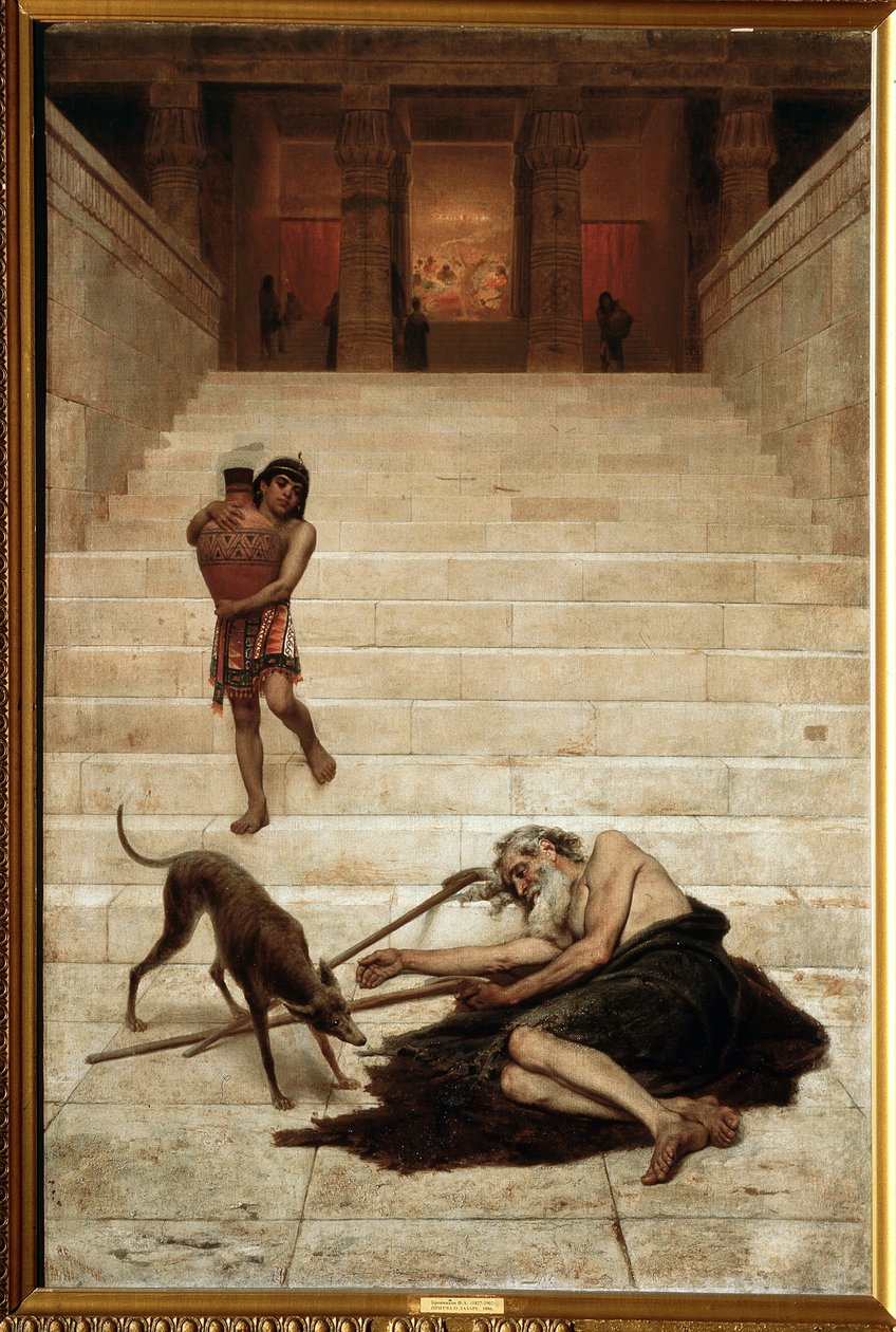 The Resurrection of Lazarus by Fedor Andreevich Bronnikov