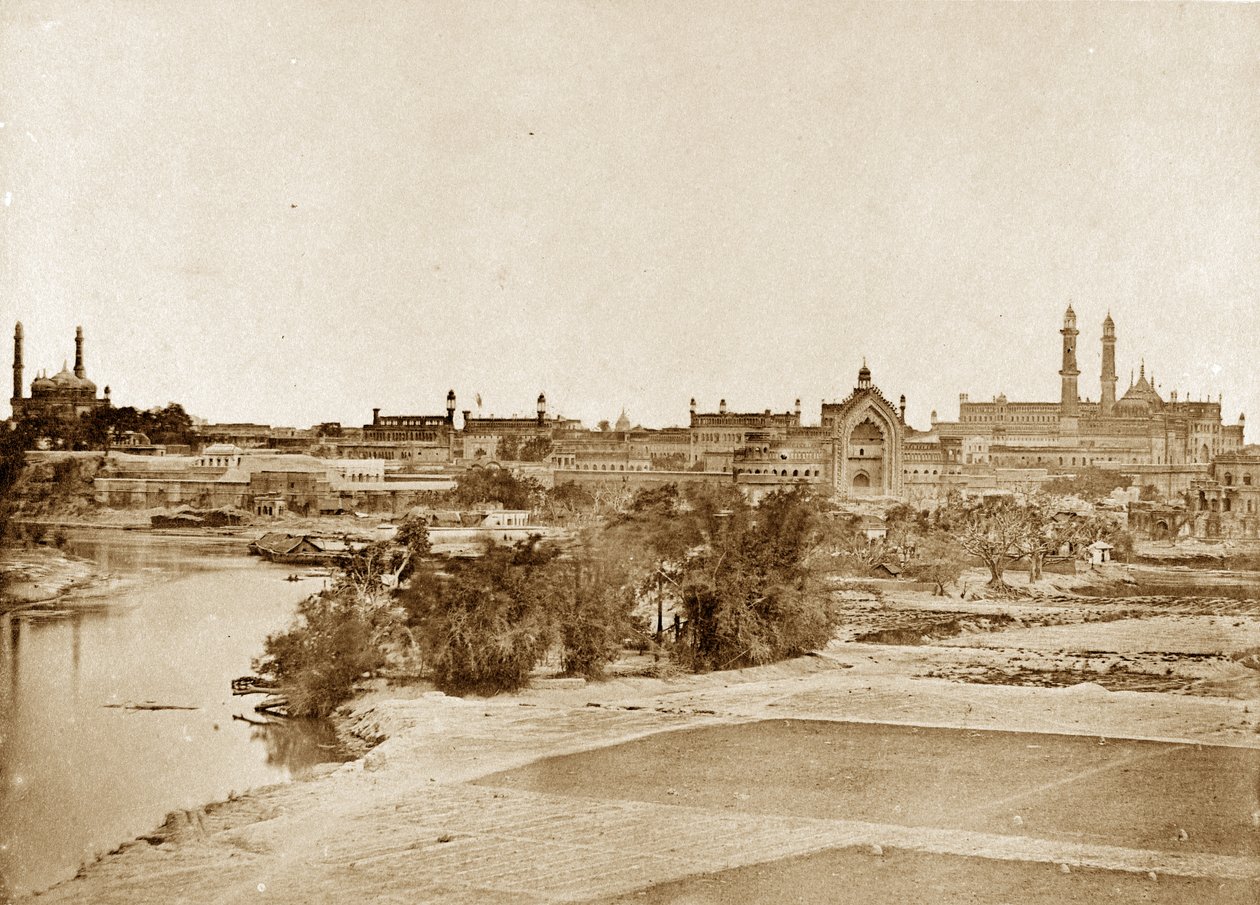 View of the Emaumbara and the New Battery by Felice Beato