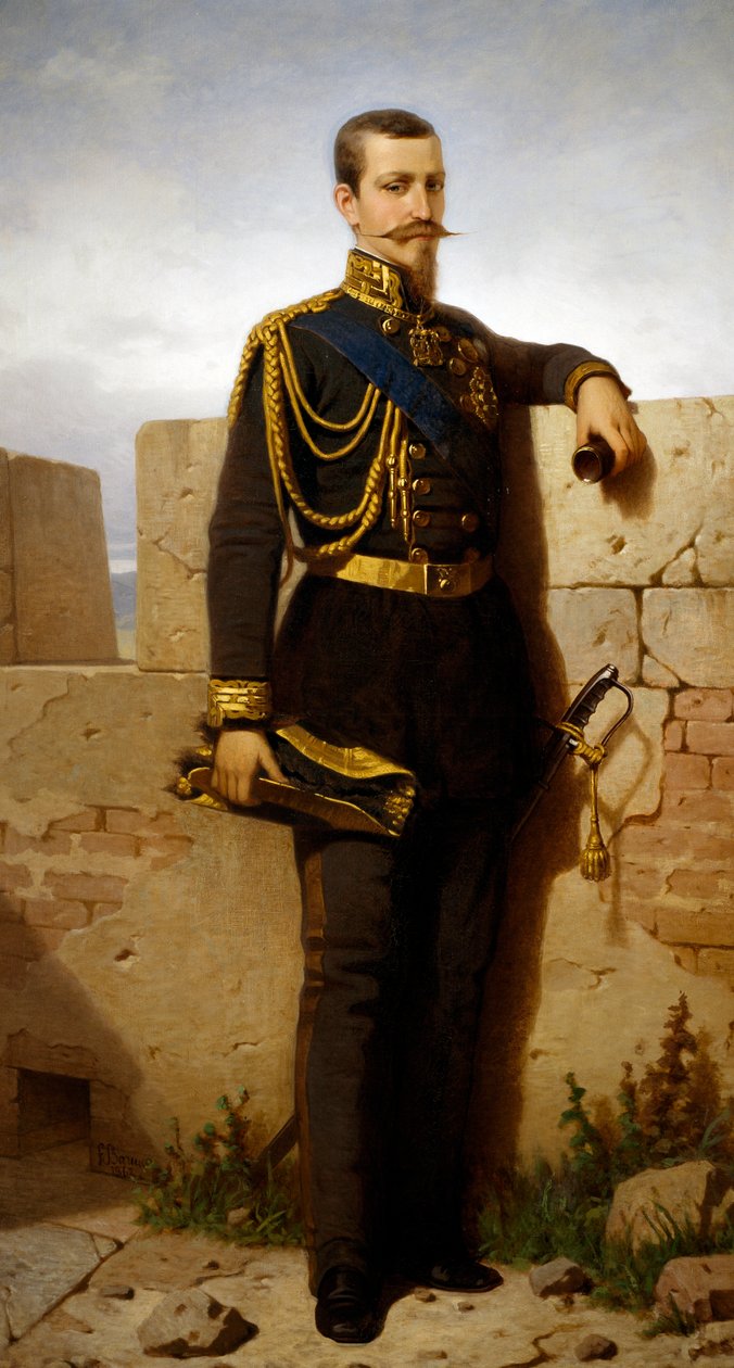 Portrait of Prince Ferdinand of Savoy by Felice Barucco