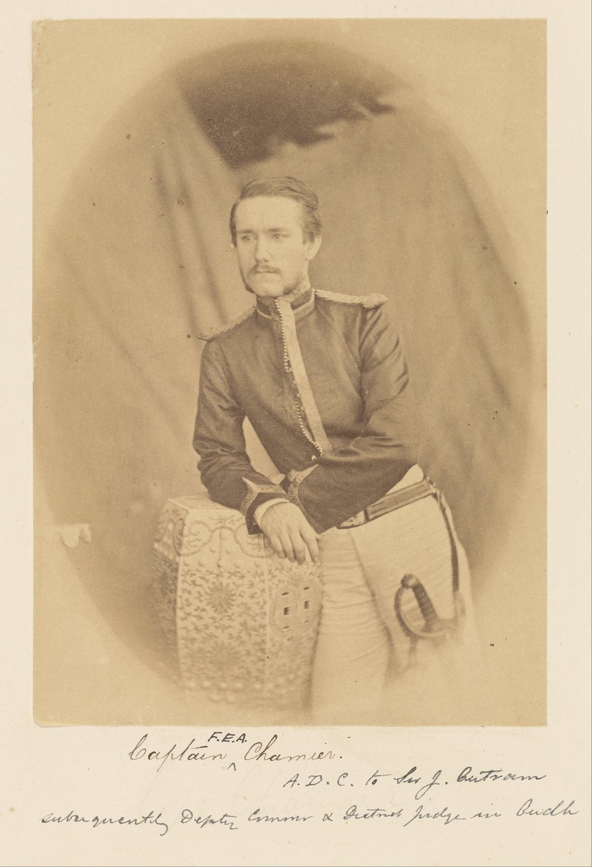 Captain F.E.A. Chamier, A.D.C. to Sir J. Outram, Subsequently Deputy Commissioner and District Judge in Oudh by Felice Beato