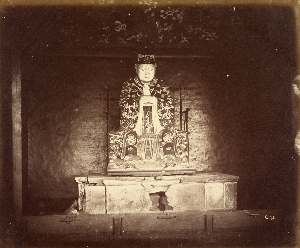 Confucius, Canton, China by Felice Beato