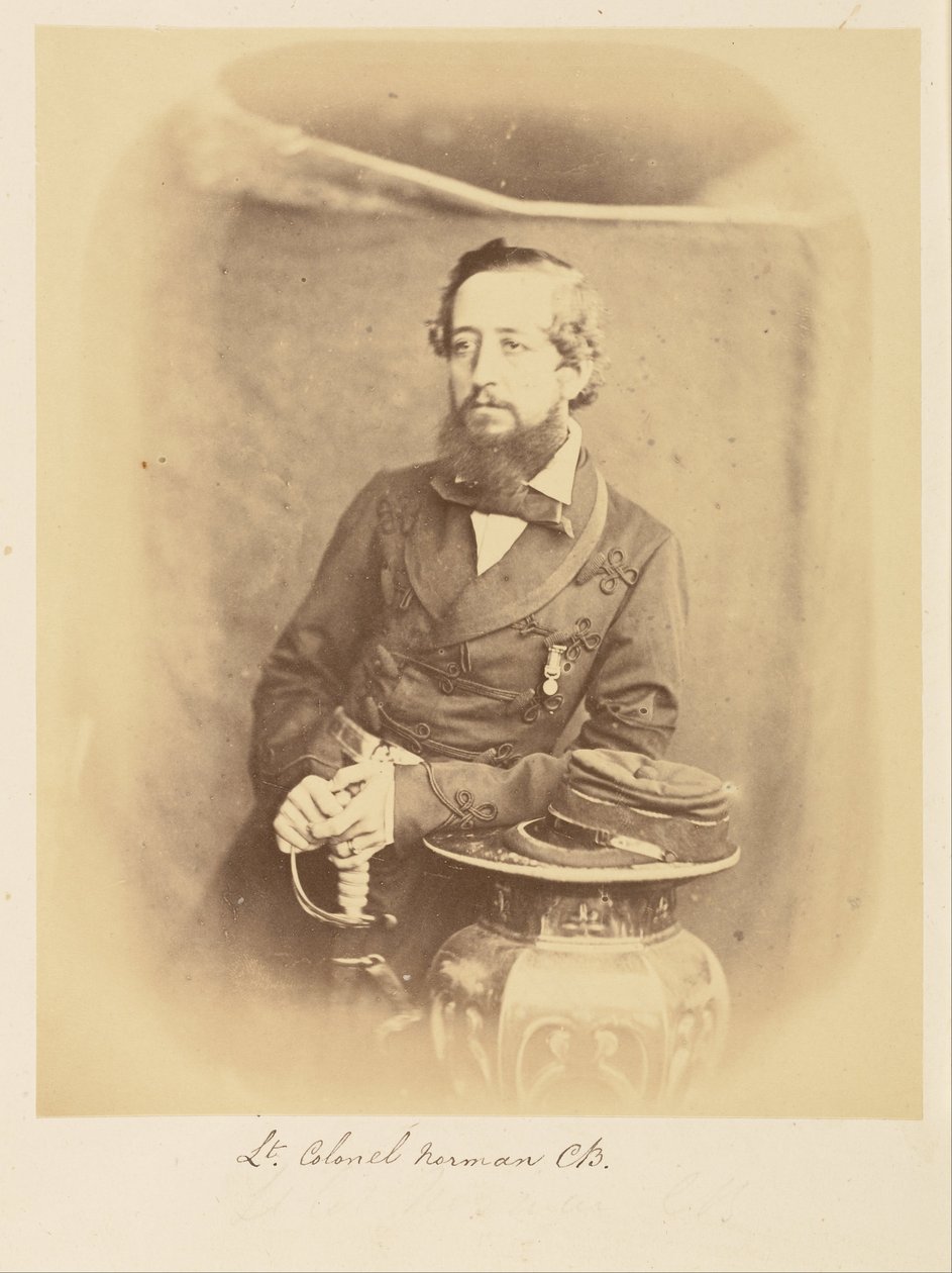Lieutenant-Colonel Norman, C.B. by Felice Beato