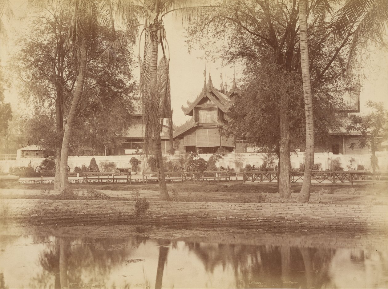 Mandalay, now the Syim Khana U.B.C. by Felice Beato