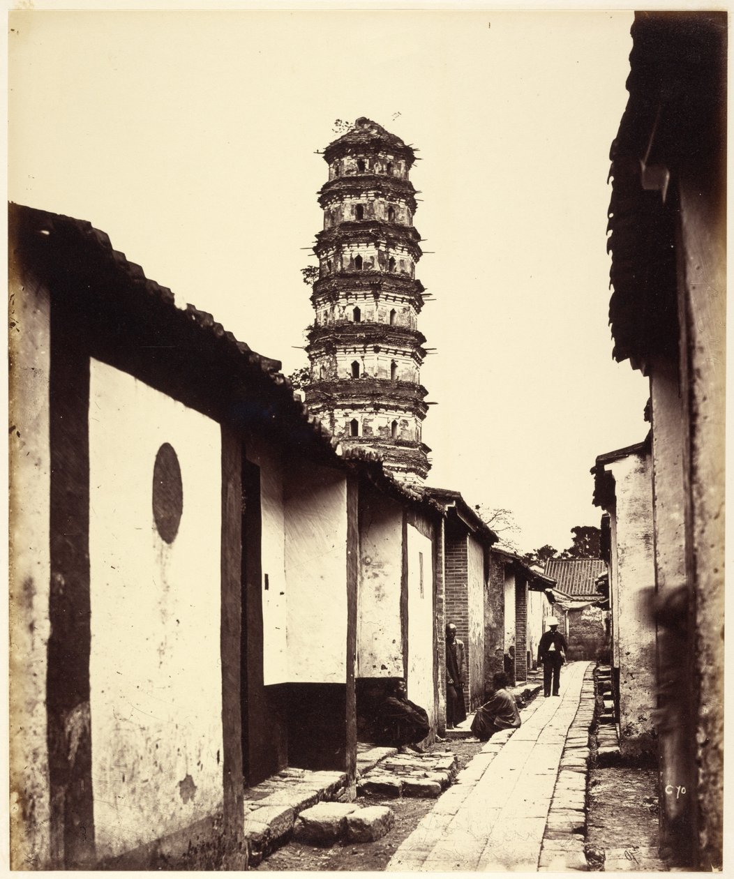 Nine-Storied Pagoda and Tartar Street, Canton