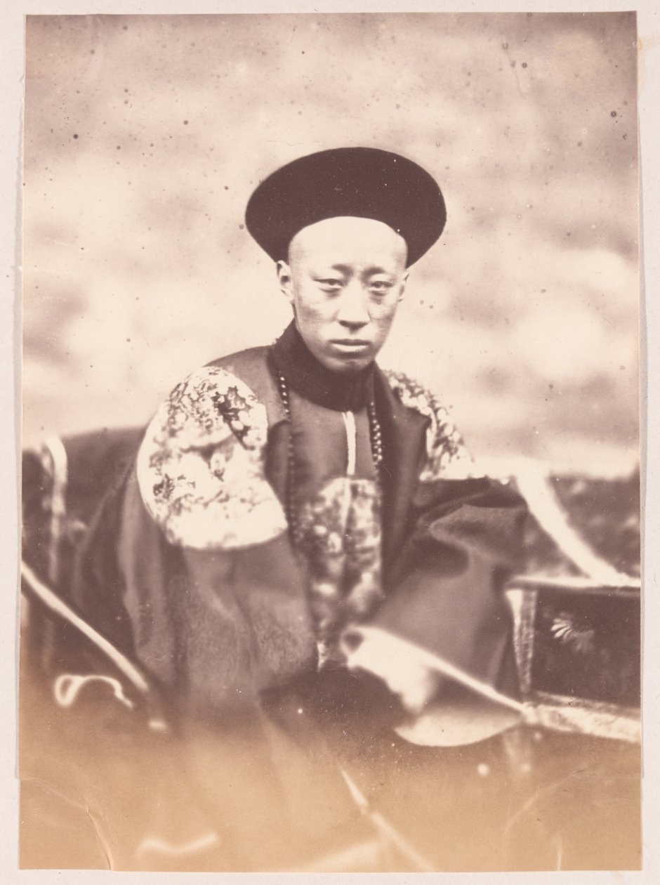 Prince Gong Qinwang of China by Felice Beato