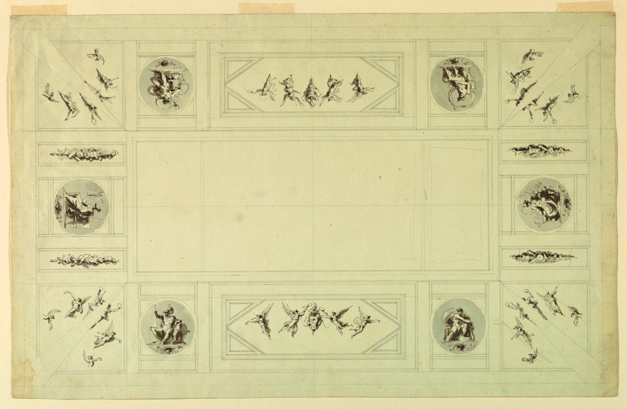 Palazzo Quirinale, Rome, 1812 by Felice Giani