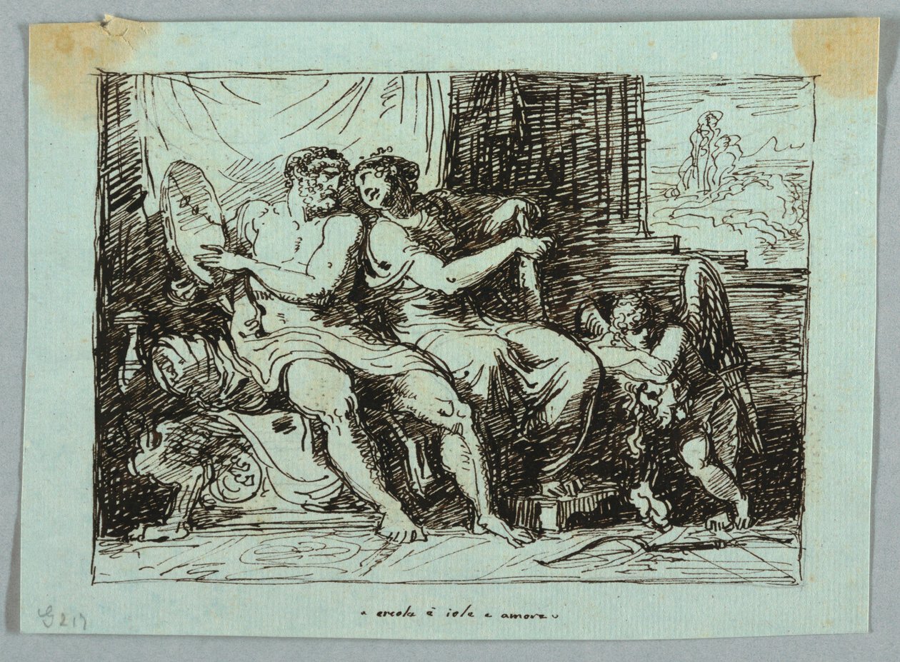 Hercules and Iole by Felice Giani