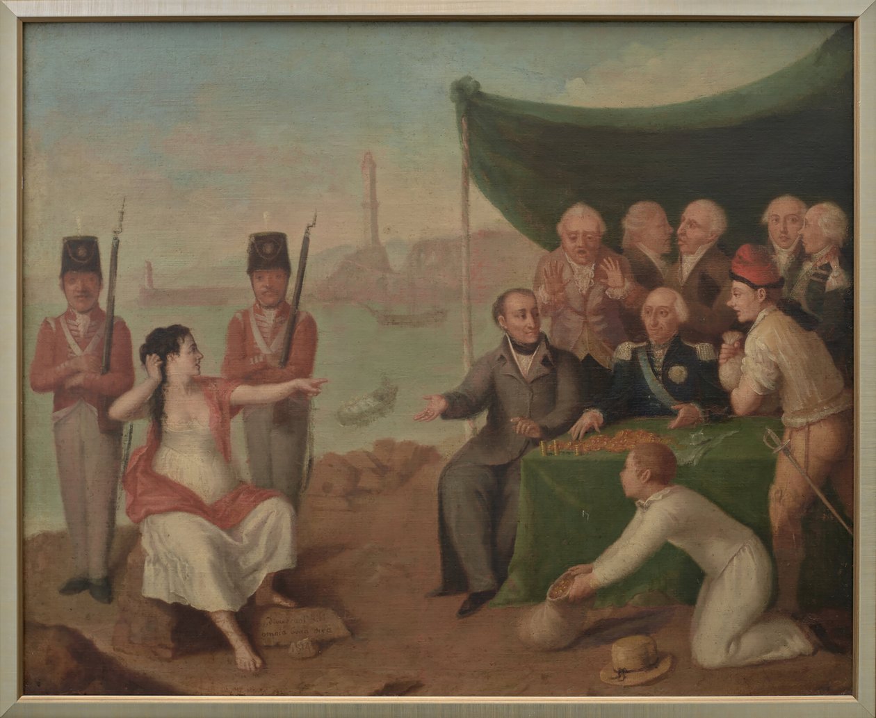 Liguria in 1814 by Felice Guascone