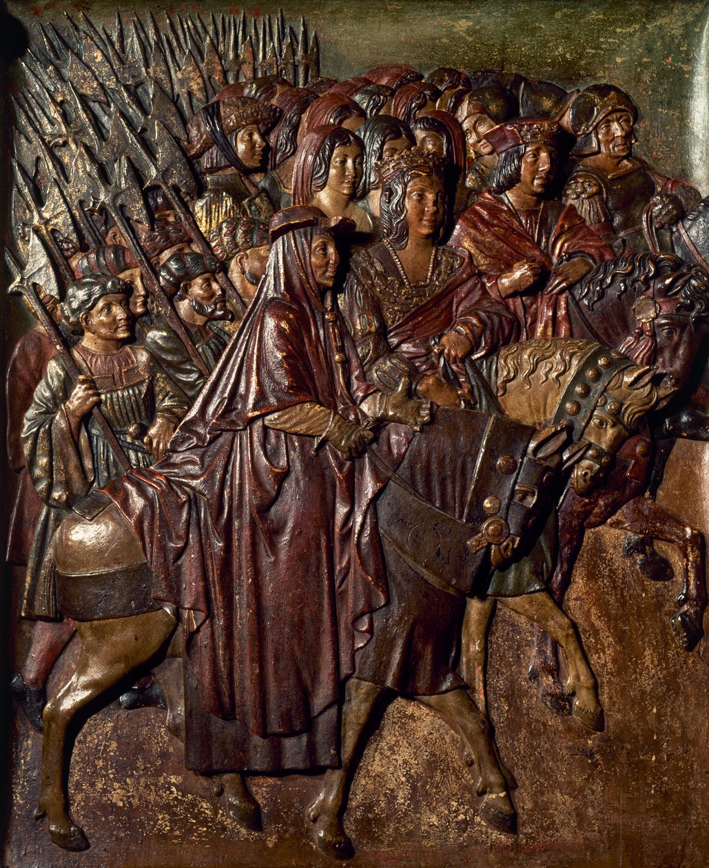 The Catholic Kings receiving the Keys of Granada by Felipe Bigarny or Vigarny