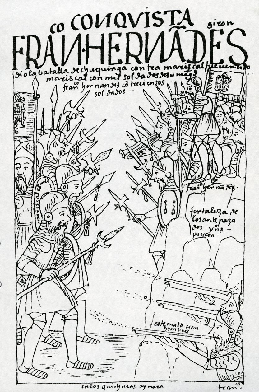 The Rebel Forces of Francisco Hernandez Giron defeat the King