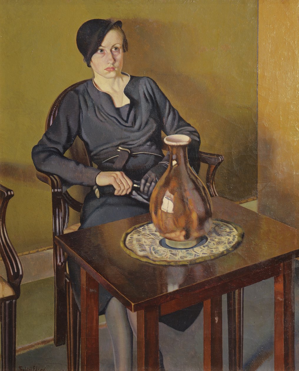 Woman with a Vase, c.1929 by Feliu Elias Bracons