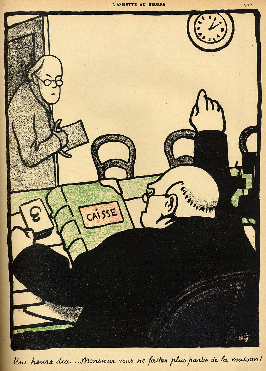 An Employer Sacks One of His Employees, from 