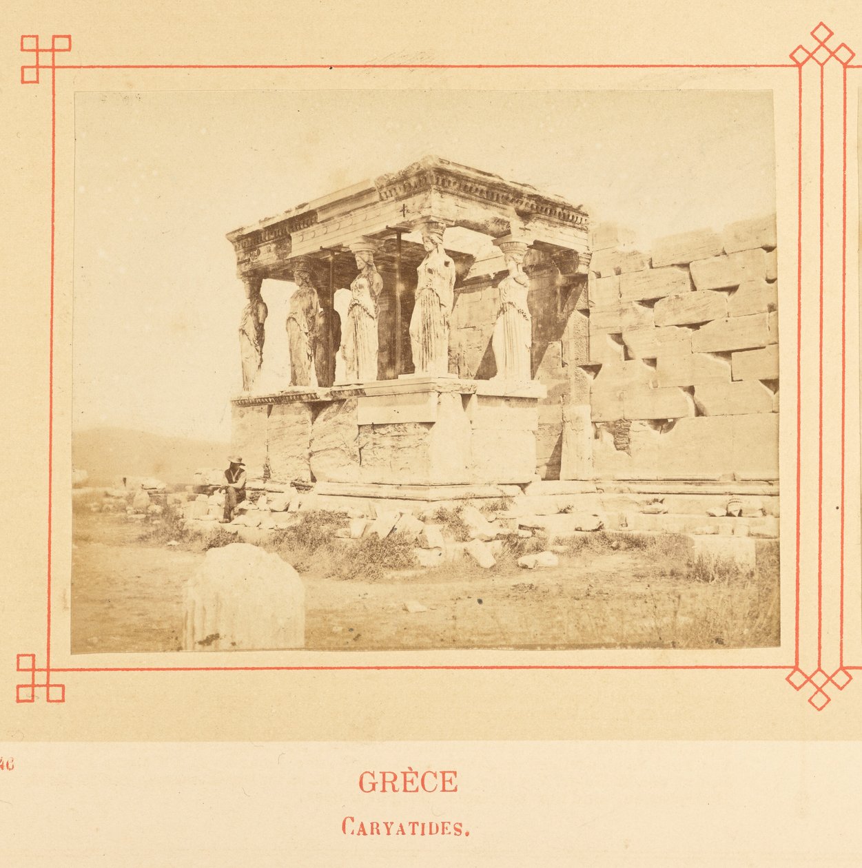 Caryatids by Félix Bonfils