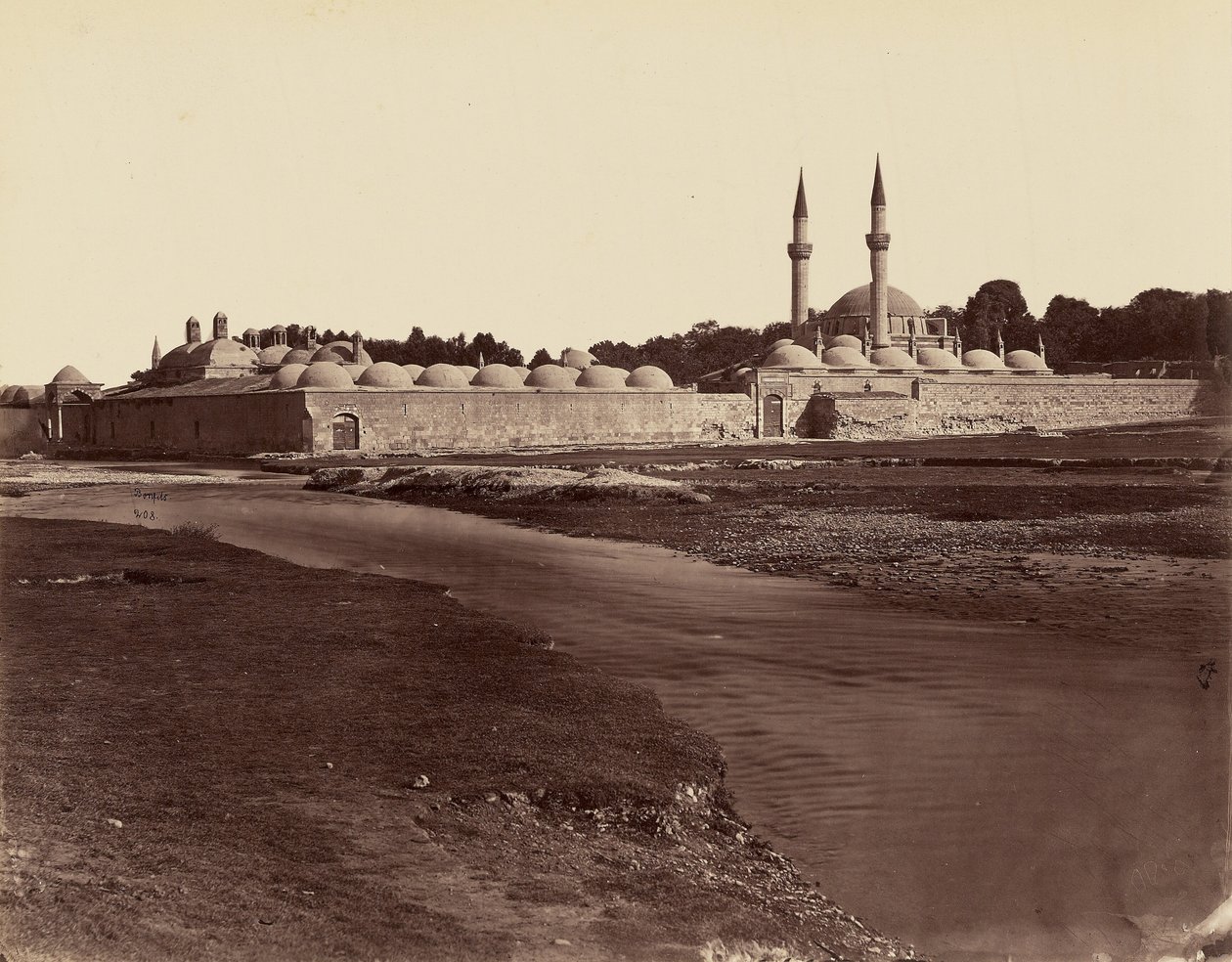 Dervishery - Damascus by Félix Bonfils