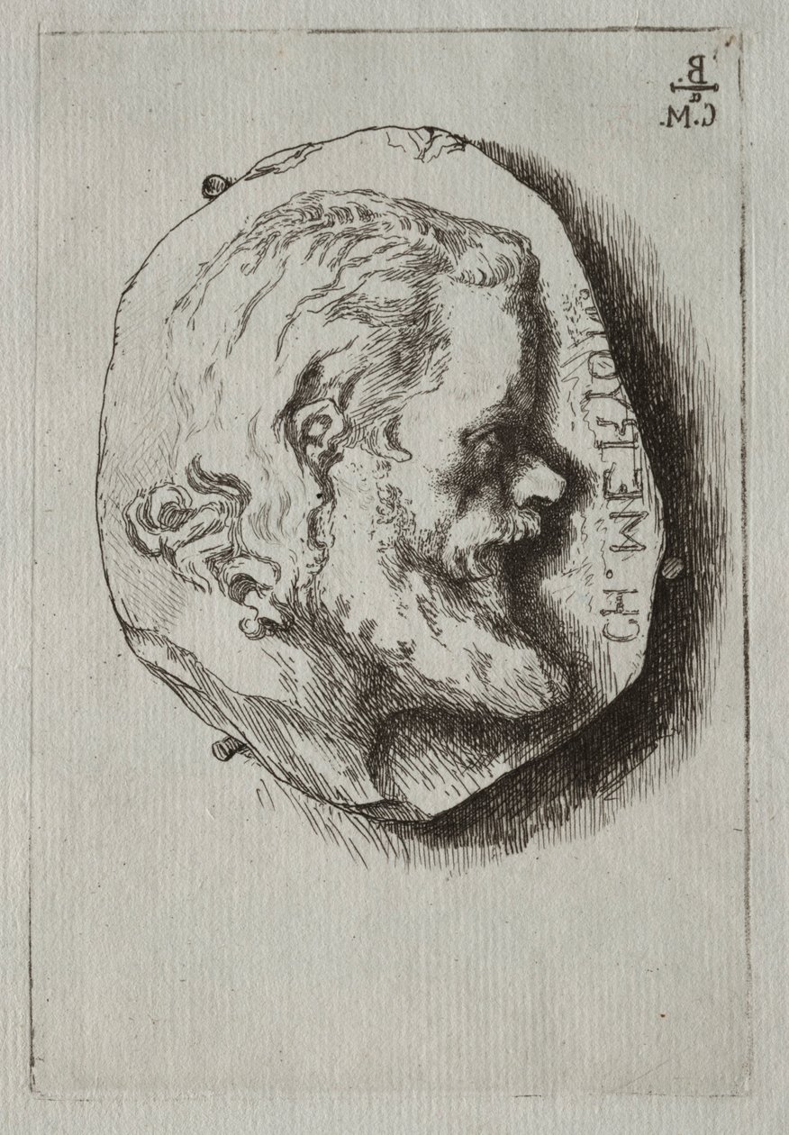 Charles Meryon, 1854 by Felix Bracquemond