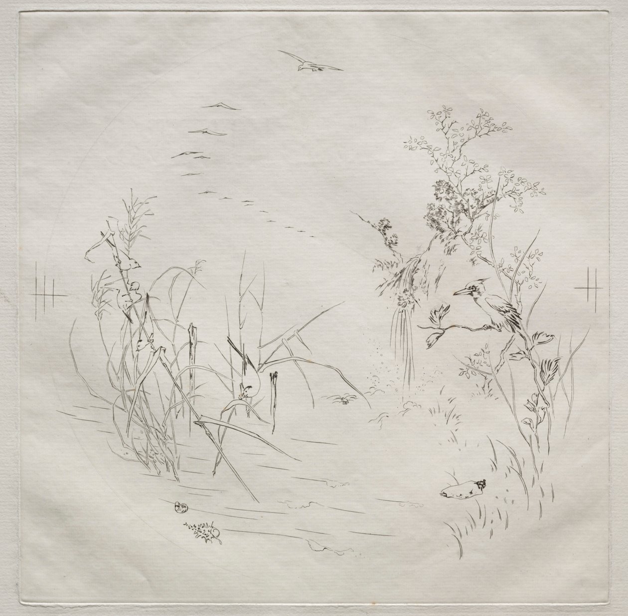 Parisian Service Haviland Service: Calm No. 3 by Felix Bracquemond
