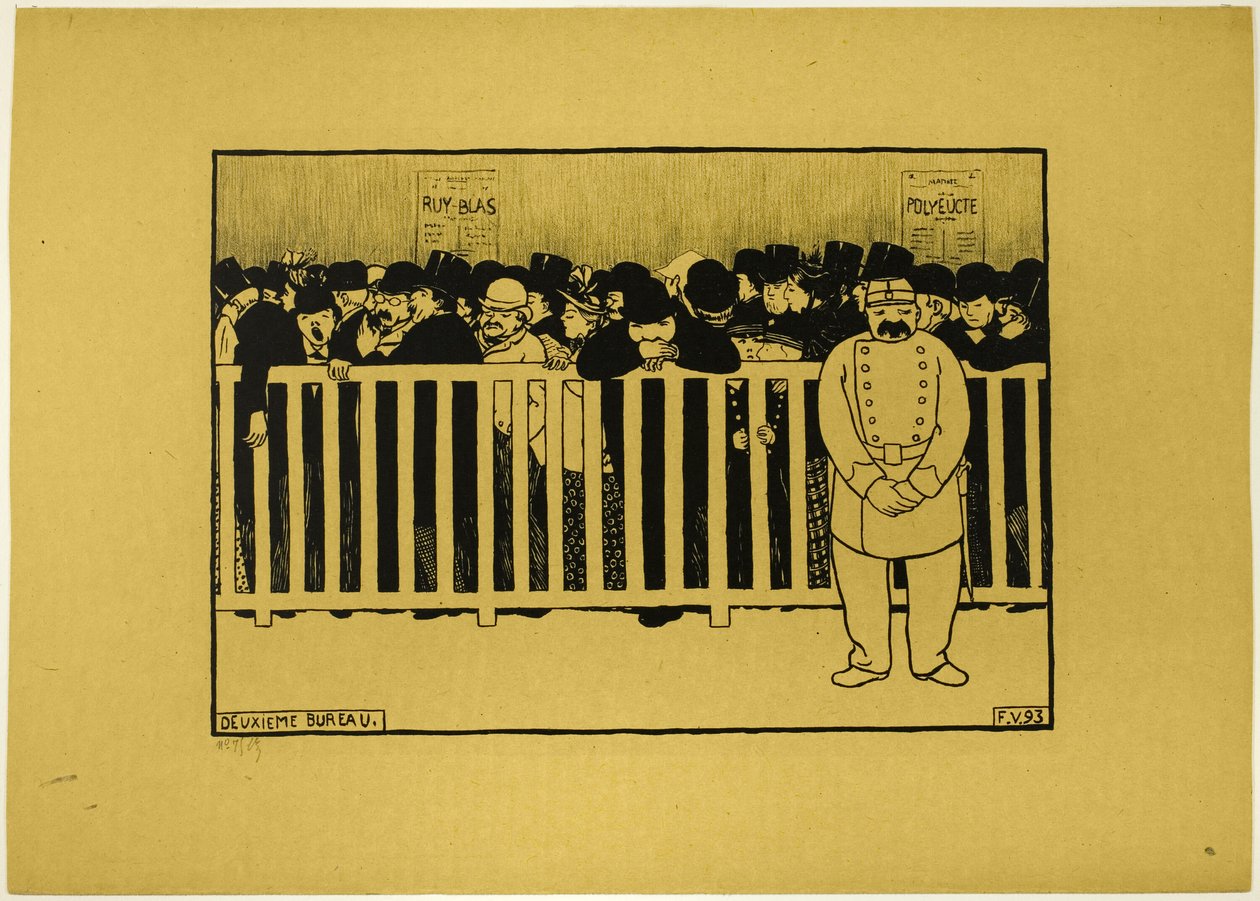 Box Office by Felix Edouard Vallotton