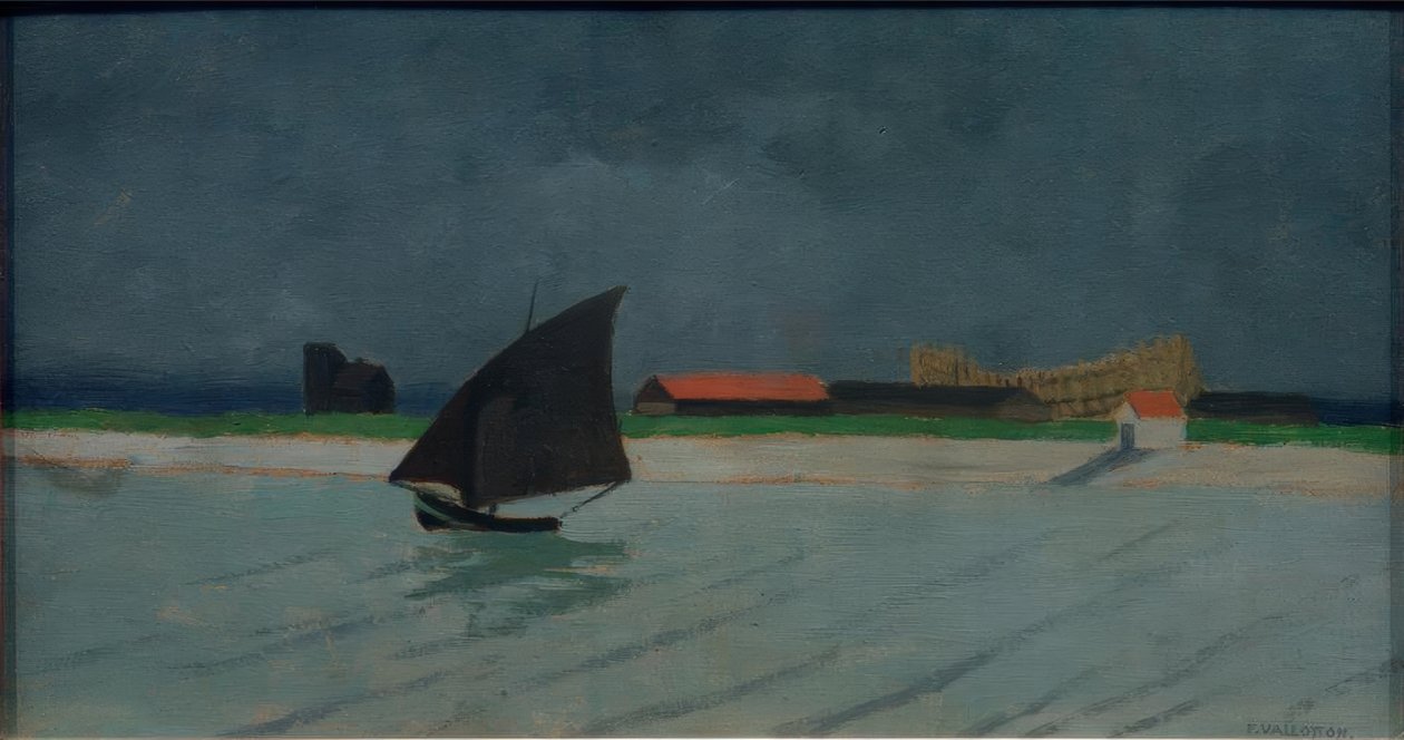 The Mouth of the Seine (Seascape) by Felix Edouard Vallotton