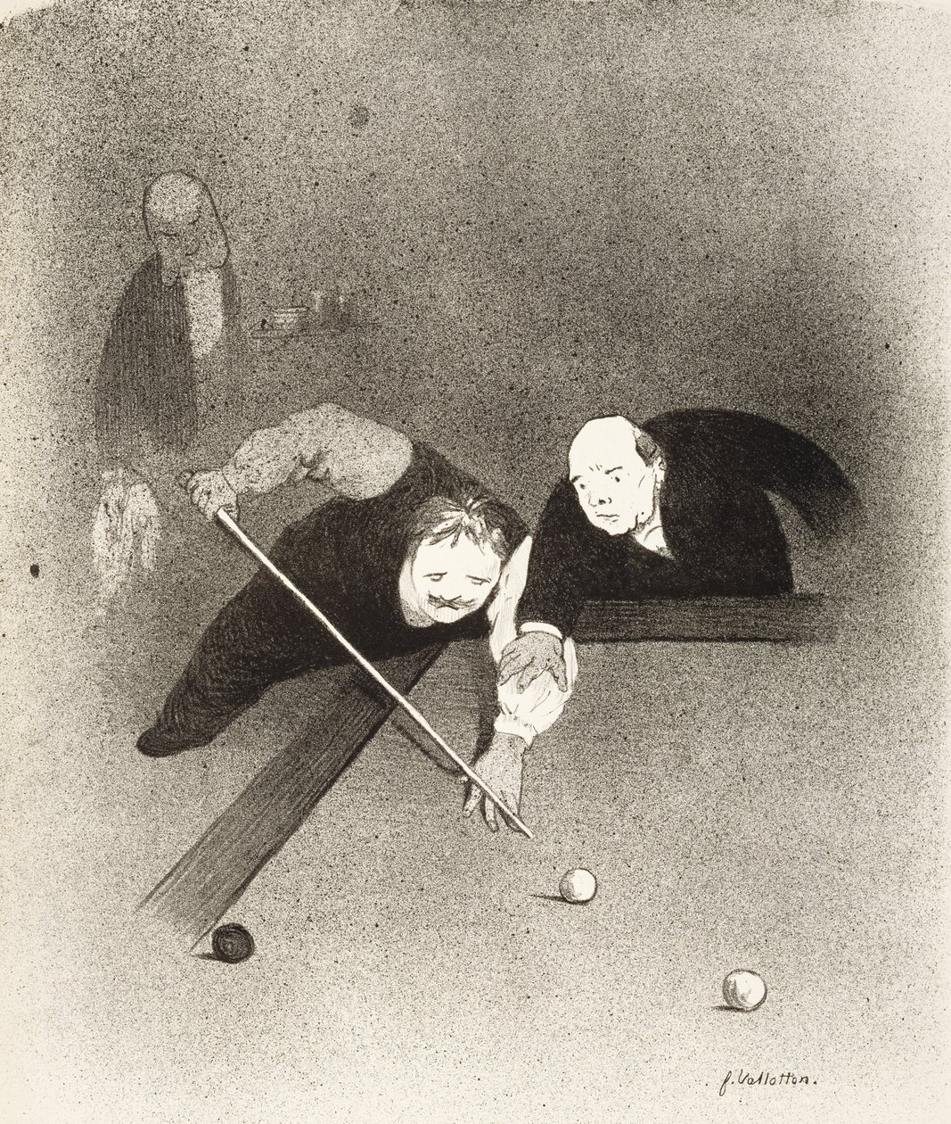 The Bores by Felix Edouard Vallotton