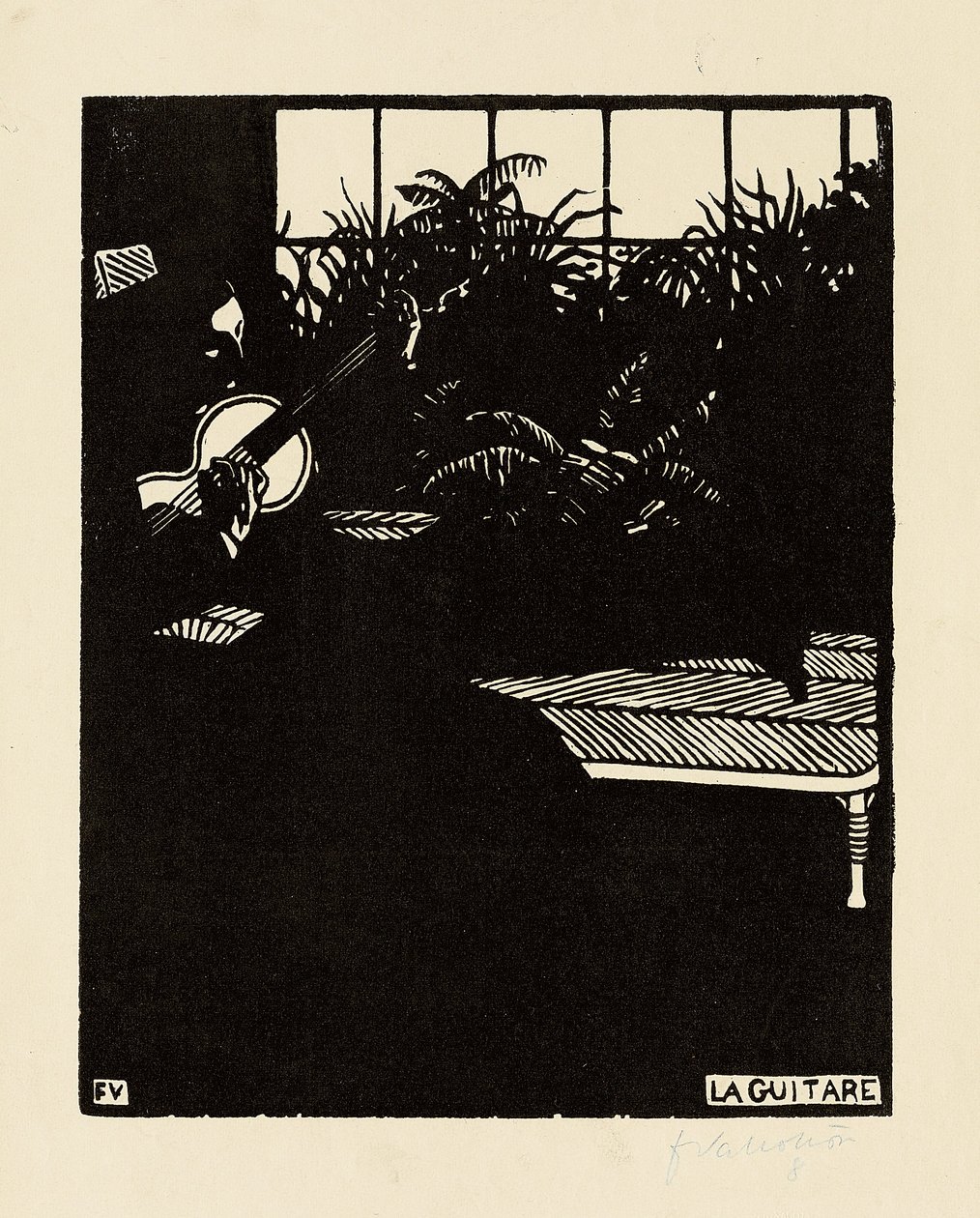 The Guitar, from the series 