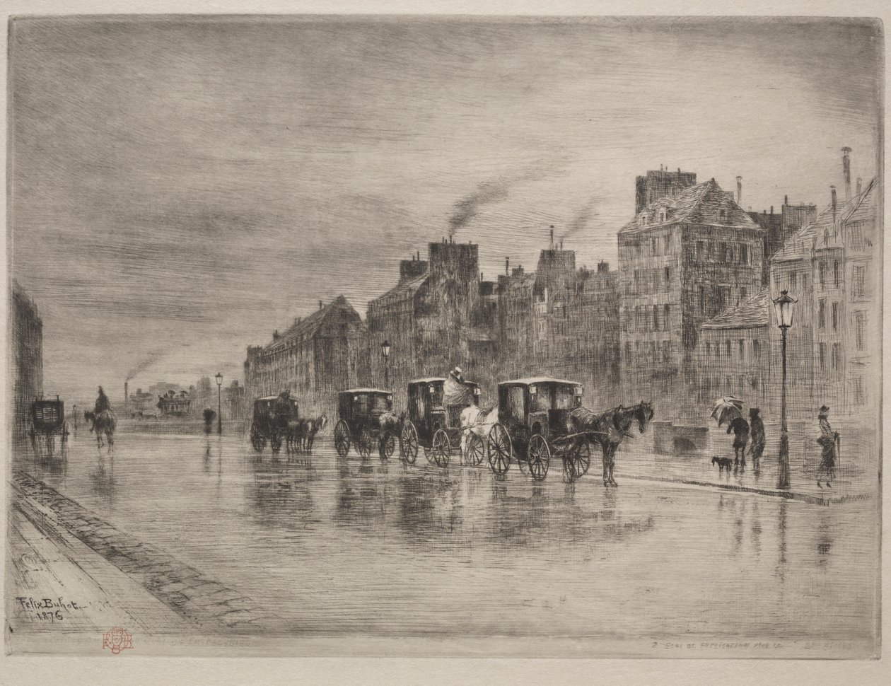 A Winter Morning on the Quai de l