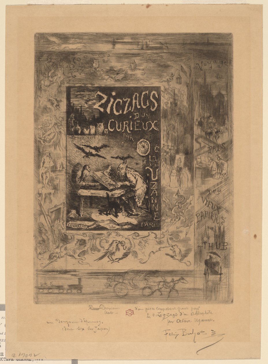 Frontispiece for Zigzags d