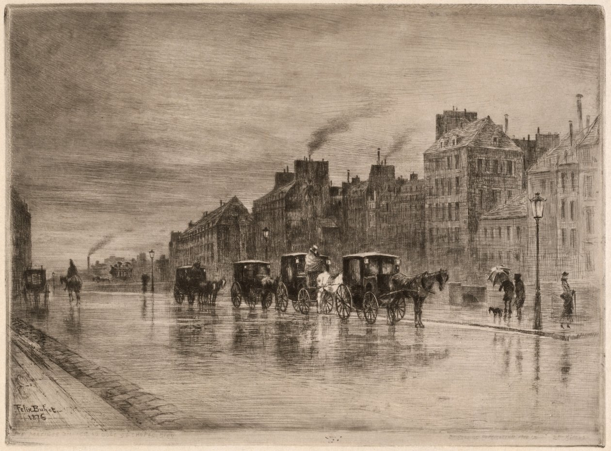 Winter Morning on the Quai de l
