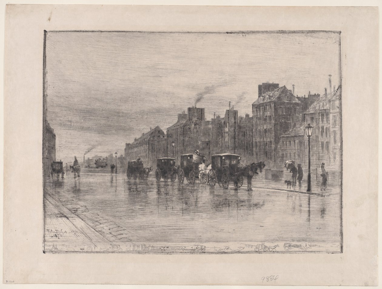Winter Morning on the Quai de l