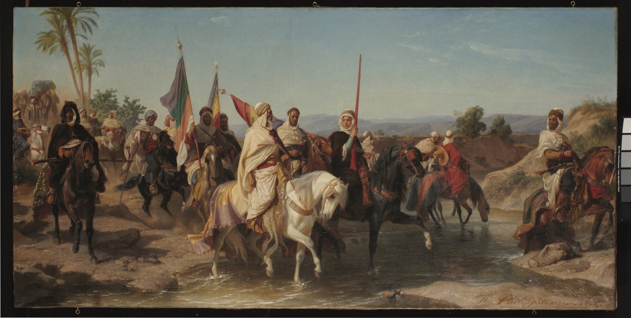 Portraits presumed to be Cherif Boubaghla and Lalla Fatma n