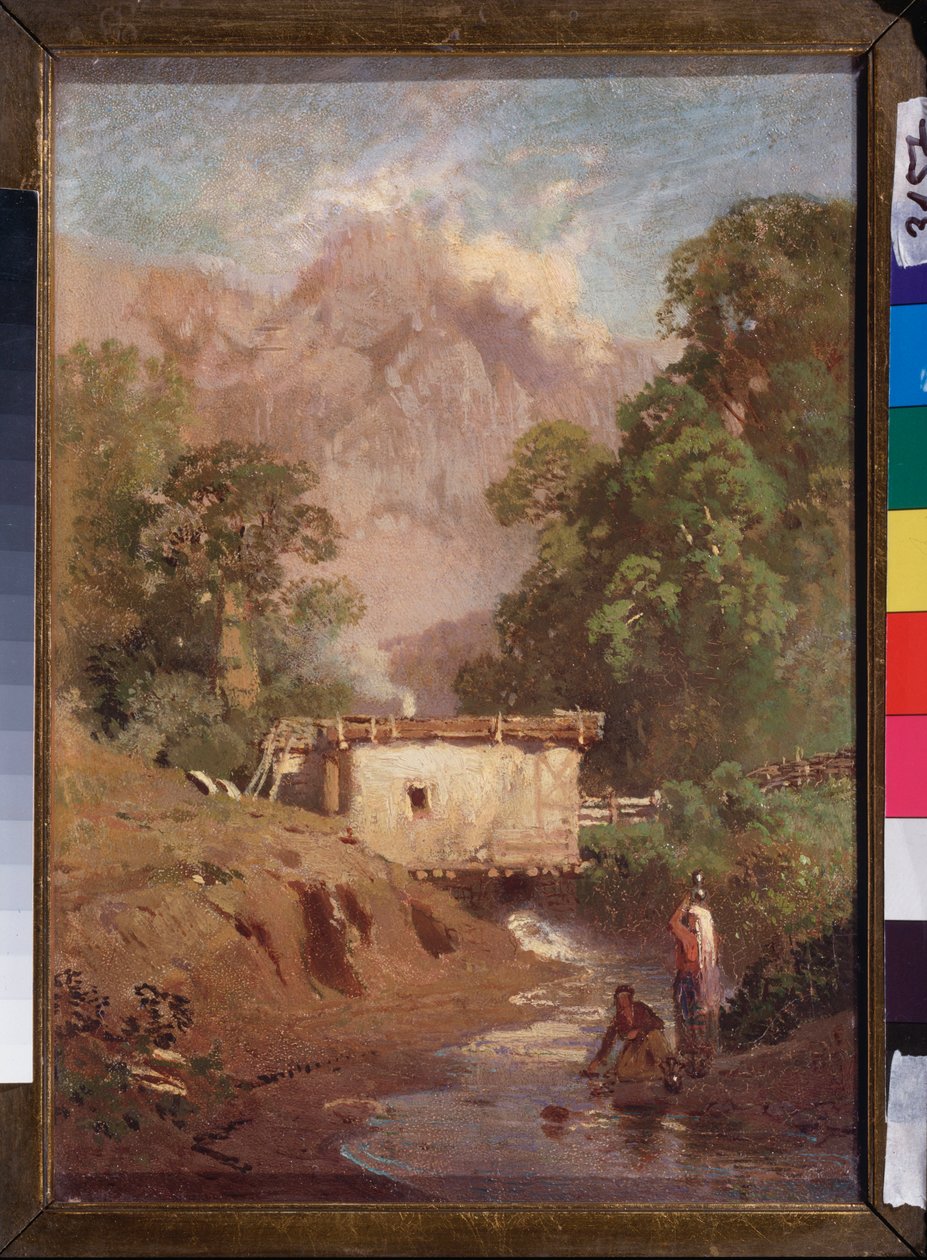 Crimean Landscape by Feodor Alexandrovich Vassiliev